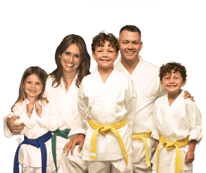 Martial Arts Lessons for Families in Spring Hill KS - Group Family for Martial Arts Footer Banner