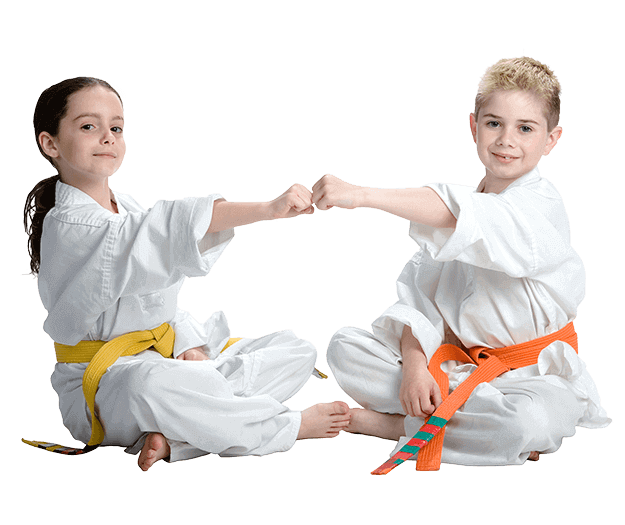 Martial Arts Lessons for Kids in Spring Hill KS - Kids Greeting Happy Footer Banner