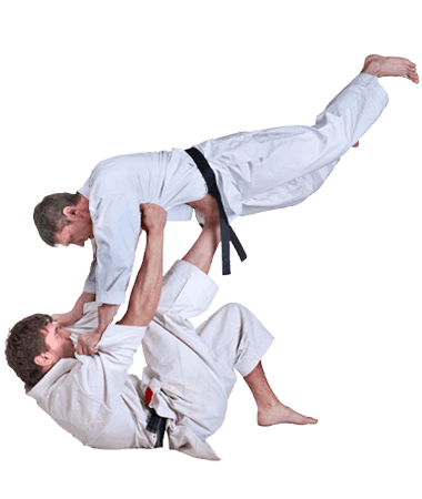 Brazilian Jiu Jitsu Lessons for Adults in Spring Hill KS - BJJ Floor Throw Men